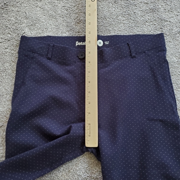 Betabrand Pants Womens Medium Blue Dress Yoga Stretch - Picture 9 of 14